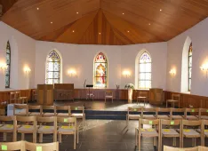 Ref. Kirche Niederurnen Innenraum (Foto: Ren&eacute; Hausheer-Kaufmann)