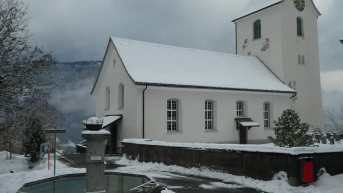 Kirche Obstalden (Foto: Gret Menzi)