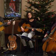 Weihnachtsfeier mit Trio Wolf – 23. Dez. 2021, 17 Uhr: Trio Wolf aus Mühlehorn. (René Hausheer-Kaufmann)