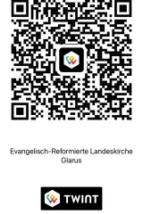 QR code Abobeitrag Reformiert GL (Foto: LK Glarus)