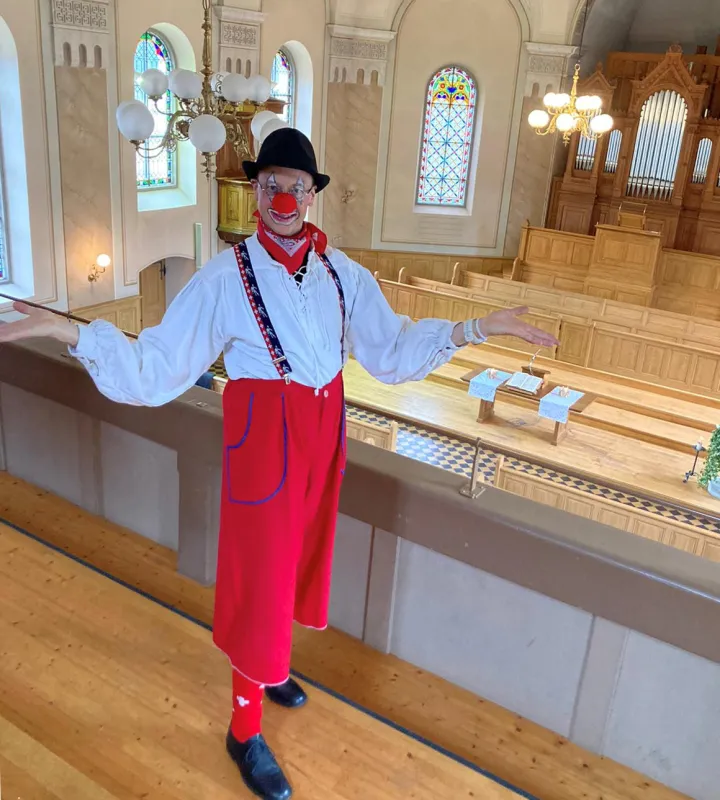 Clown Franus (Foto: Manja Pietzcker) Clown Franus (Foto: Manja Pietzcker)
